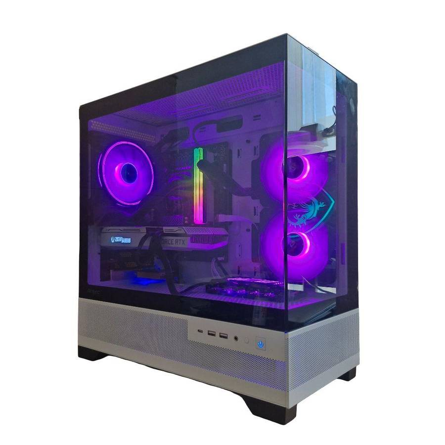 Gaming PC with ARGB, RTX3070 8Gb GPU, i5-14400 CPU, 32Gb DDR5 RAM, 1Tb Gen 4 NvMe, Win 11 Pro