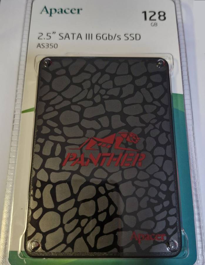 Apacer Panther 128Gb 6GB/s SATA SSD