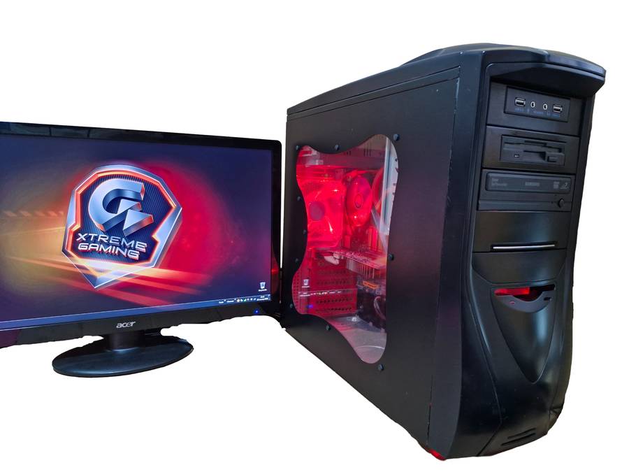 Windows 10 Desktop PC, GT220 1Gb GPU, C 2 Quad Q6600 CPU, 4Gb RAM, 256Gb SSD, DVD