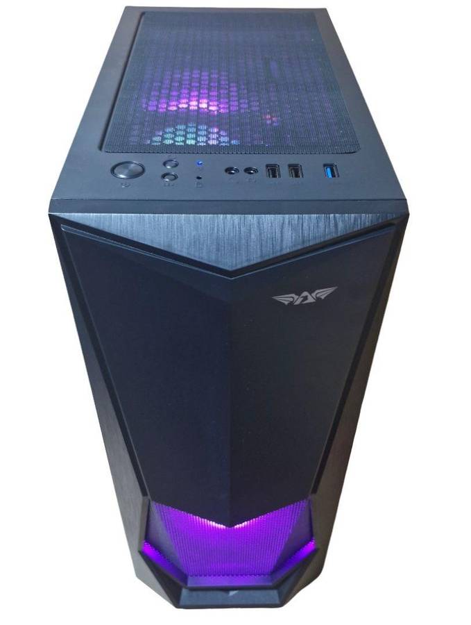 Gaming PC with ARGB, GTX1060 6Gb GPU, i5-7500 CPU, 16Gb RAM, 512Gb NvMe, Win 11 Pro