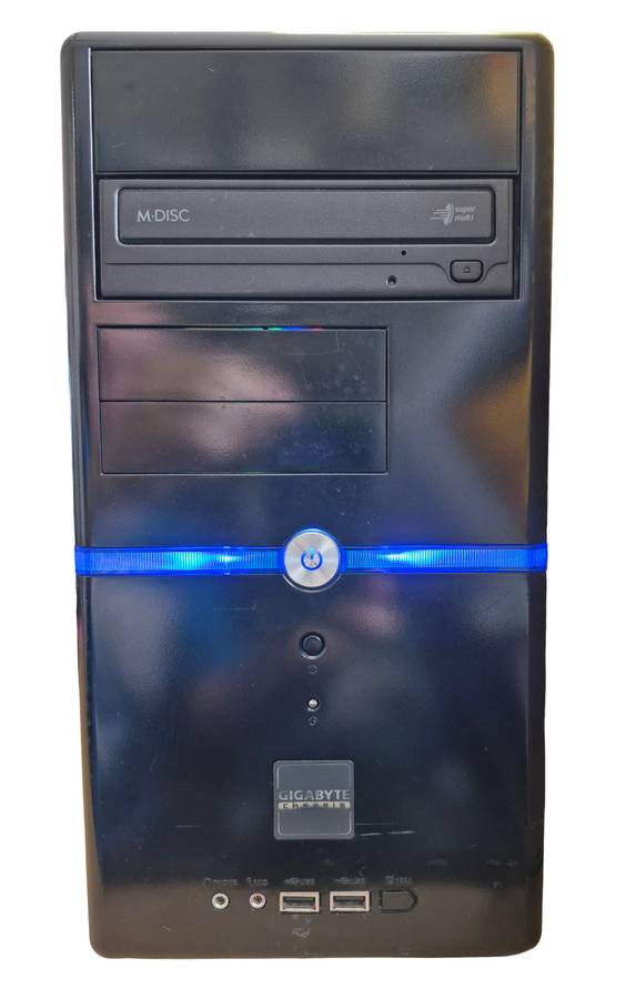 Windows 10 Desktop PC, GT220 1Gb GPU, Core2 Duo E7500 CPU, 4Gb RAM, 128Gb SSD, DVD, Win 10 Pro