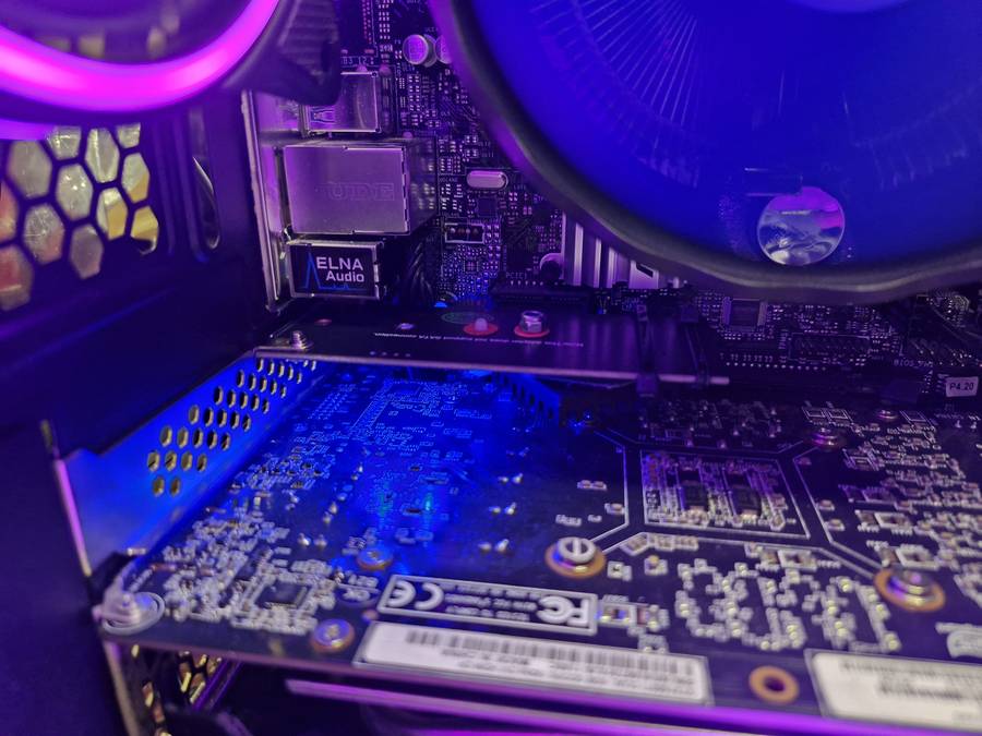 Gaming PC with aRGB, GTX1660 Ti 6Gb GPU, i5-9500 CPU, 16gb RAM, 512Mb NvMe, Win 11 & Office 2016 Pro