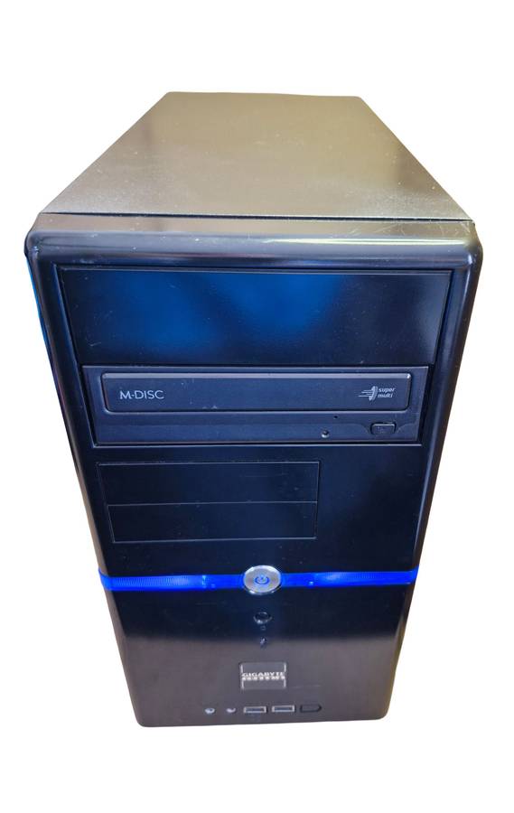 Windows 10 Desktop PC, GT220 1Gb GPU, Core2 Duo E7500 CPU, 4Gb RAM, 128Gb SSD, DVD, Win 10 Pro