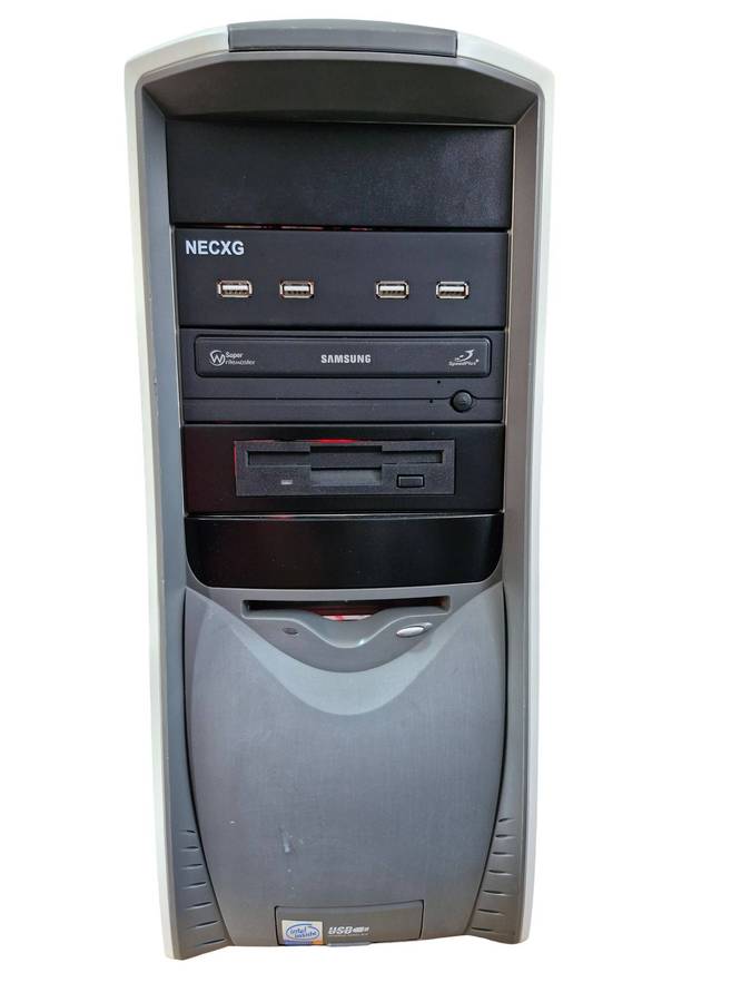 Vintage XP 32bit Desktop, GF 7300 GT 256Mb GPU, P4 640 CPU, 4Gb RAM, 120Gb SSD, DVD, Win XP32bit