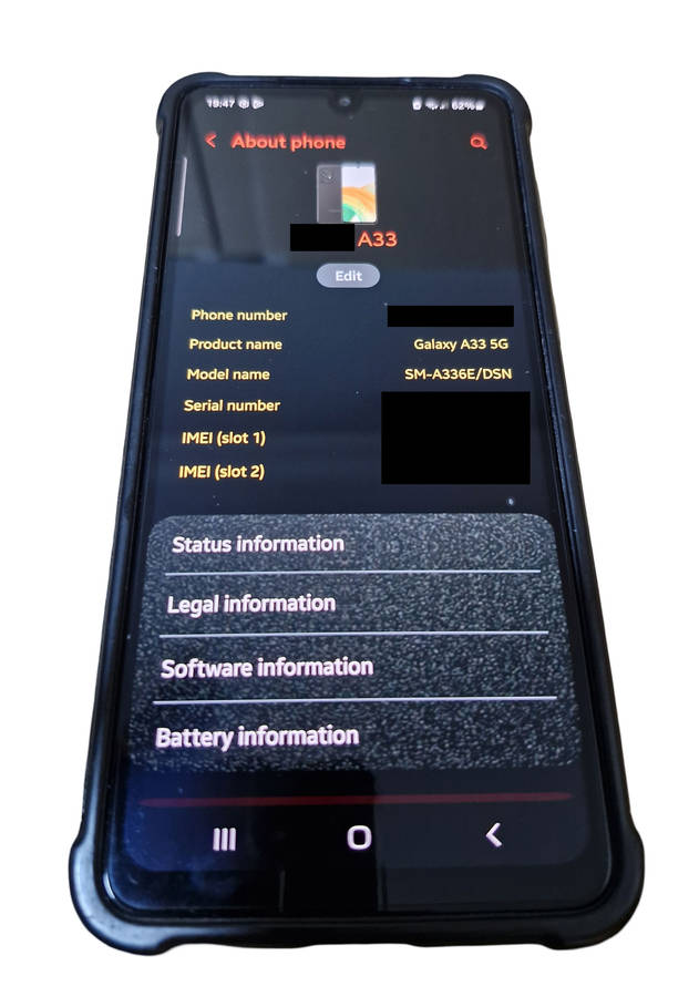 Samsung A33 5G | 128GB | 6GB RAM