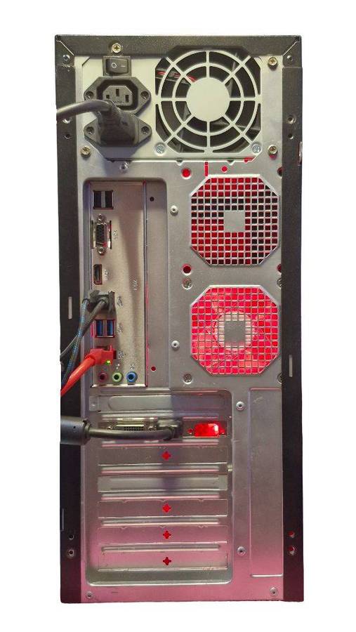 Windows 11 Desktop PC, GT 1030 2Gb GPU, i5-4440 CPU, 8Gb RAM, 256Gb NvMe, DVD, Win 11 Pro