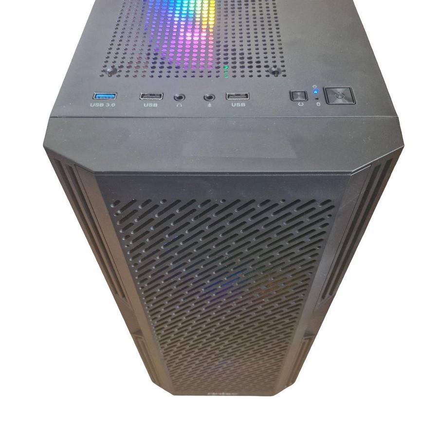 Gaming PC with ARGB, GT1060 6Gb GPU, i5-4460 CPU, 16Gb RAM, 512Gb NvMe, Win 11 Pro