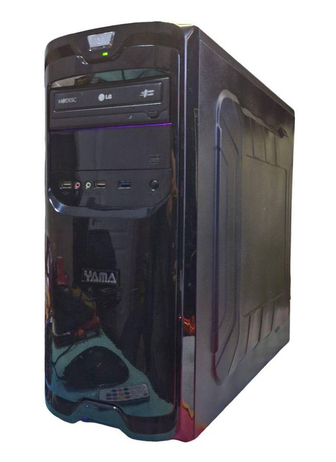 Gaming PC with ARGB, GT1060 6Gb GPU, i5-4590 CPU, 16Gb RAM, 512Gb SSD, DVD, Win 11 Pro