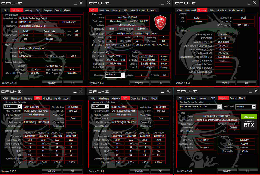 Gaming PC with ARGB, RTX3050 6Gb Low Profile GPU, i5-10400 CPU, 16Gb RAM, 512Gb NvMe, Win 11 Pro