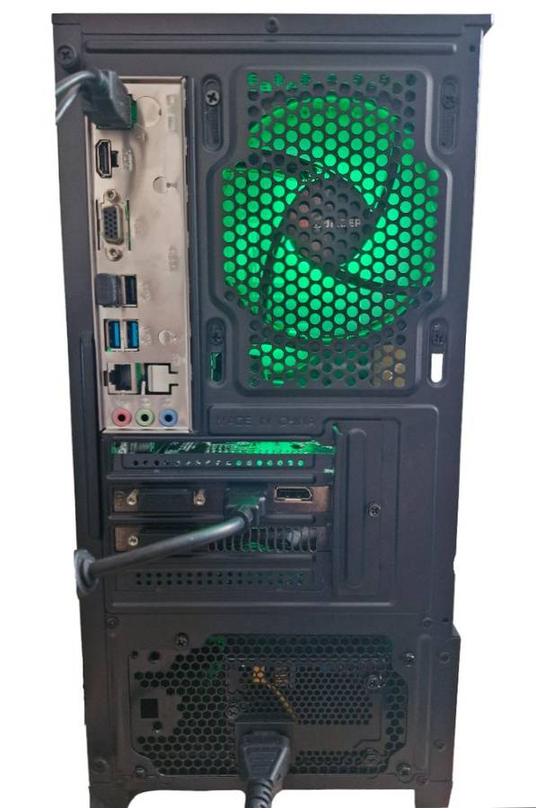 Gaming PC with ARGB, GTX1060 6Gb GPU, i5-4590 CPU, 16Gb RAM, 512Gb NvMe, Win 11 Pro