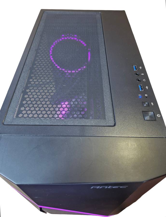 Gaming PC with aRGB, GTX1660 Ti 6Gb GPU, i5-9500 CPU, 16gb RAM, 512Mb NvMe, Win 11 & Office 2016 Pro