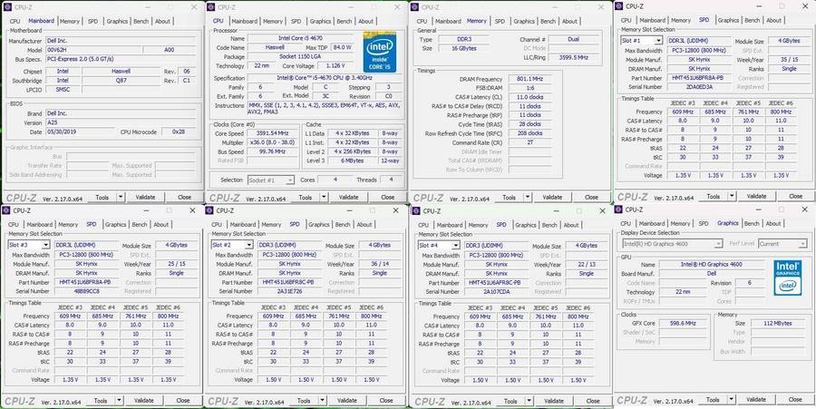 Dell Optiplex 9020 SFF, i5-4670 CPU, 16Gb RAM, 500Gb SSD, 255W PSU, DVD, Win 11 Pro