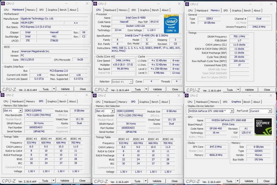Gaming compact PC with static ARGB, GTX1060 6Gb GPU, i5-4590 CPU, 16Gb RAM, 512Gb SSD, Win 11 Pro