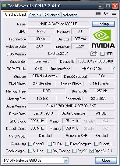 Vintage XP 32bit Desktop PC, GF 6800LE 128Mb GPU, P4 640 CPU, 2Gb RAM, 120Gb SSD, DVD, Win XP32bit