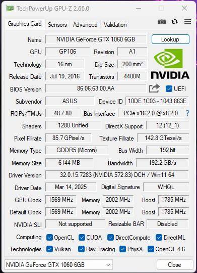 Gaming PC with ARGB, GT1060 6Gb GPU, i5-4590 CPU, 16Gb RAM, 512Gb SSD, DVD, Win 11 Pro