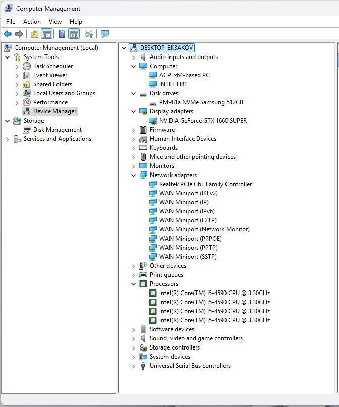 Gaming PC with ARGB, GT1660 Super 6Gb GPU, i5-4590 CPU, 16Gb RAM, 512Gb NvMe, Win 11 Pro