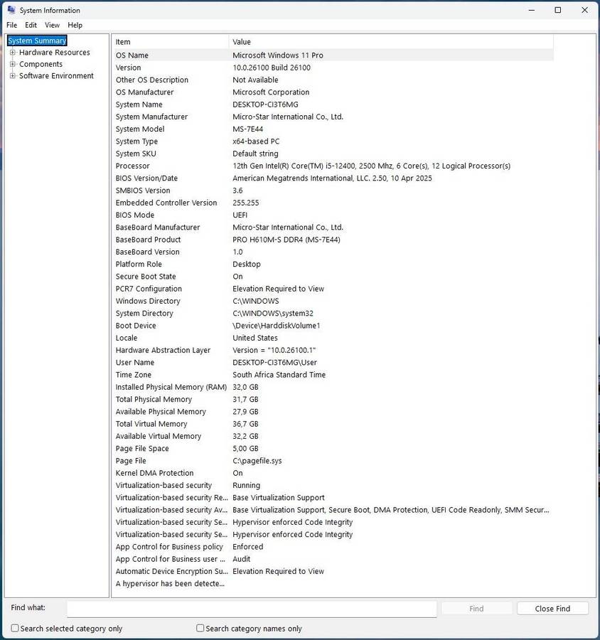 Gaming PC with static ARGB, RTX3060 12Gb GPU, i5-12400 CPU, 32Gb RAM, 1Tb NvMe, Win 11 Pro