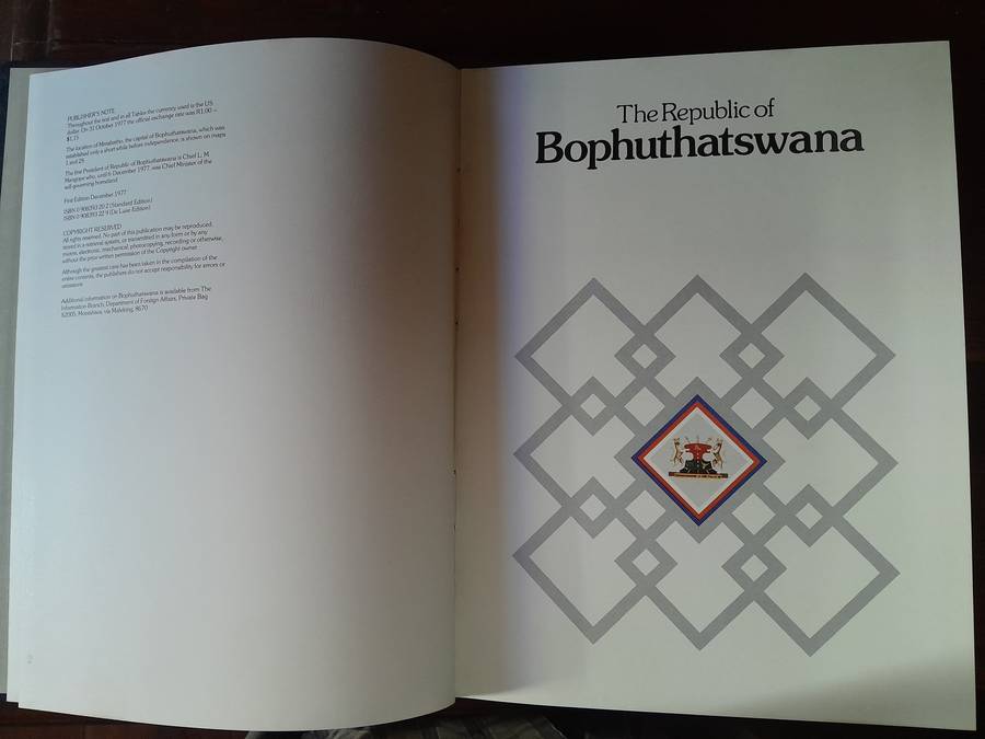 The Republic of Bophuthatswana