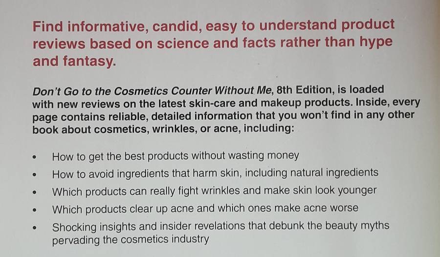 Don't Go to the Cosmetics Counter without me