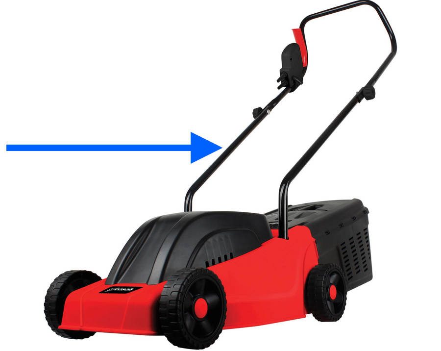 Casals Lawnmower Electric Plastic Red 300Mm 1000W (Pls Read)