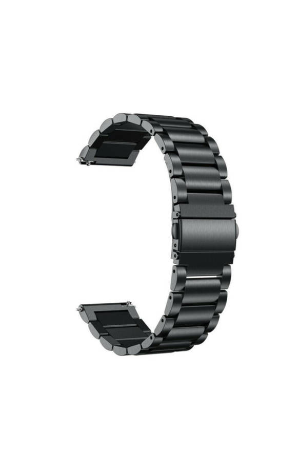 Stainless Steel Strap for Garmin Vivoactive 3 - Black (20mm)