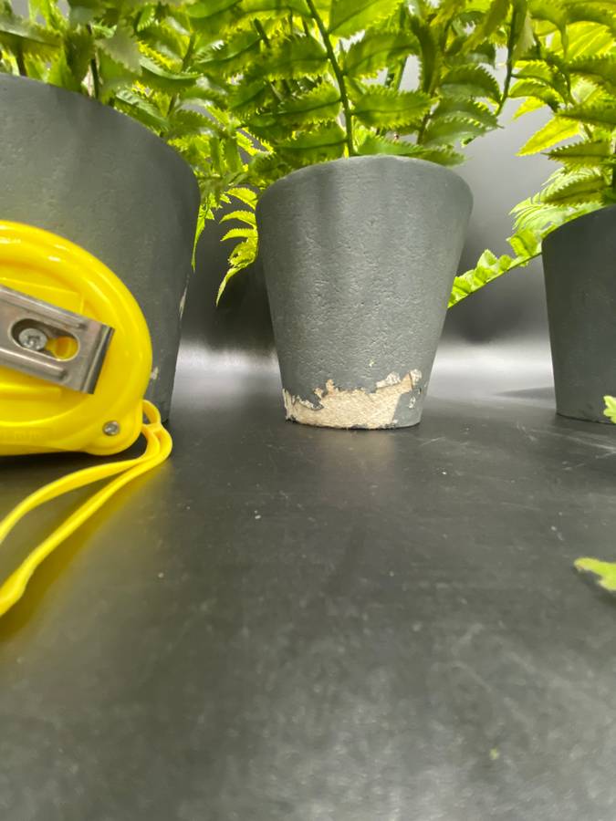 Artificial Fern Plants X3
