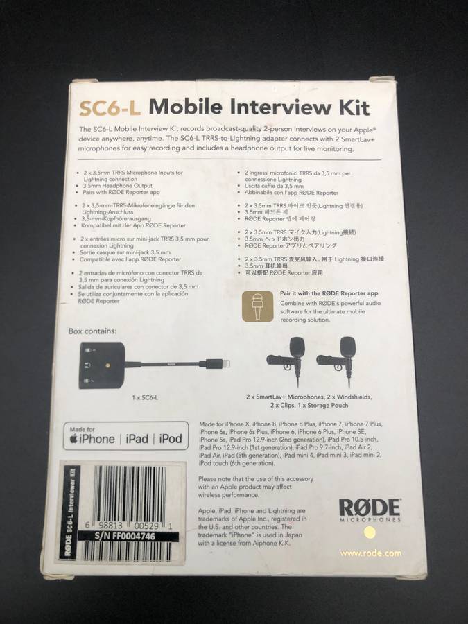 RODE SC6-L Mobile Interview Kit