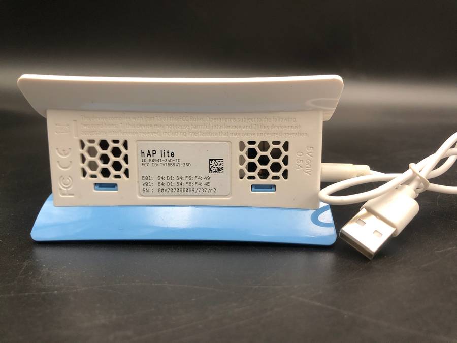 MikroTik hAP lite SOHO 2GHz WiFi Router | RB941-2nD