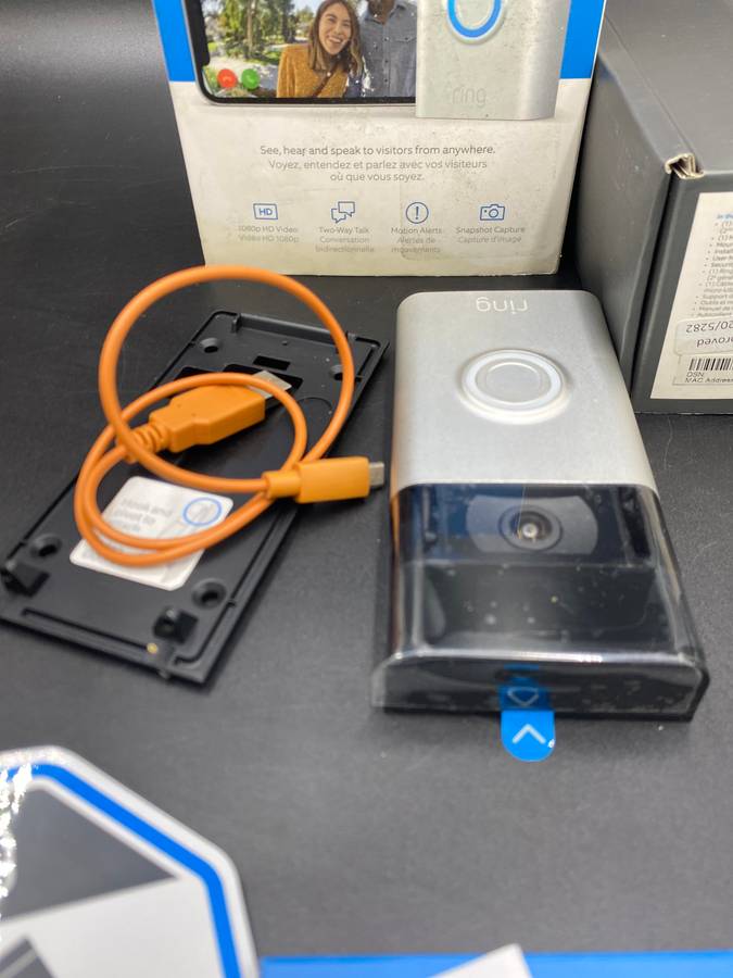 Ring Video Doorbell 2nd Gen | 1080p HD Video | Satin Nickel