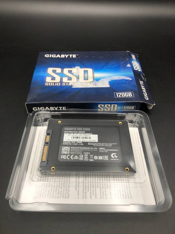 GIGABYTE SSD 120GB