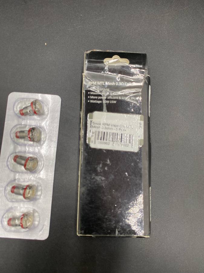 Smok RPM Vape Coil MTL Mesh 0.3ohm - 5 Pack
