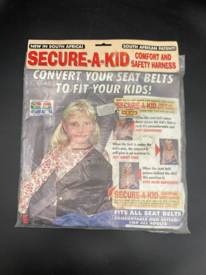 Secure-A-Kid Car Safety Seatbelt Positioner for Kids