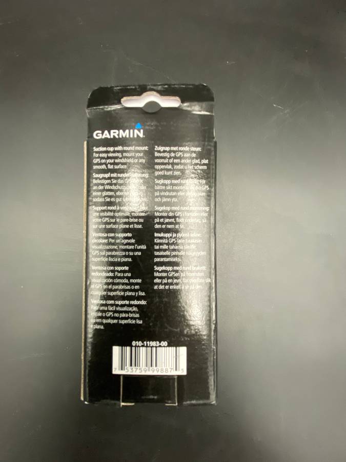 Garmin Suction Cup with round Mount