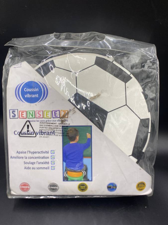 Senseez Vibrating Cushion - Originals - Soccer Ball (Vinyl)