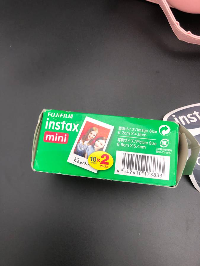 Fujifilm Instax Mini 9 Camera & Film Value Bundle (Pink with Clear Accents)
