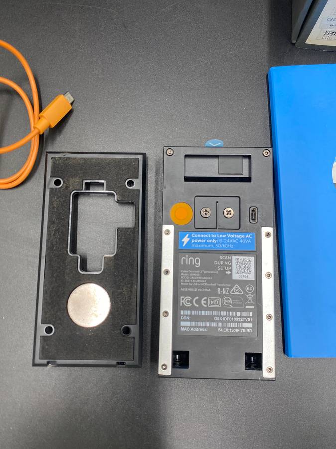 Ring Video Doorbell 2nd Gen | 1080p HD Video | Satin Nickel