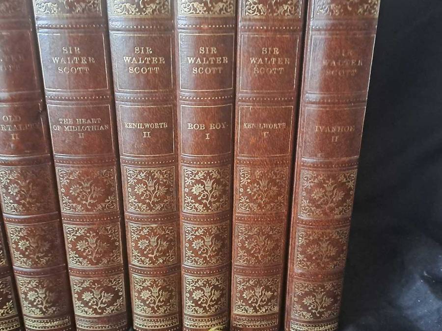 Sir Walter Scott x 12 volumes