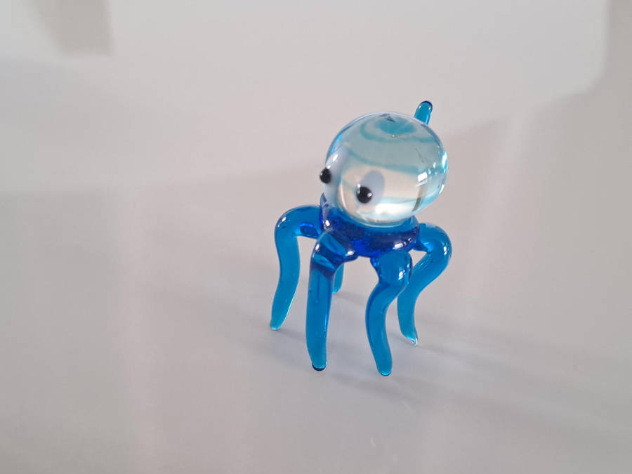 Venetian glass animals, tallest is 7cm