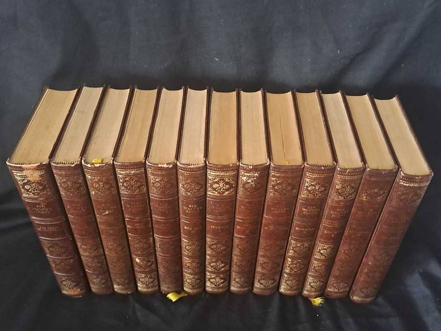 Sir Walter Scott x 12 volumes