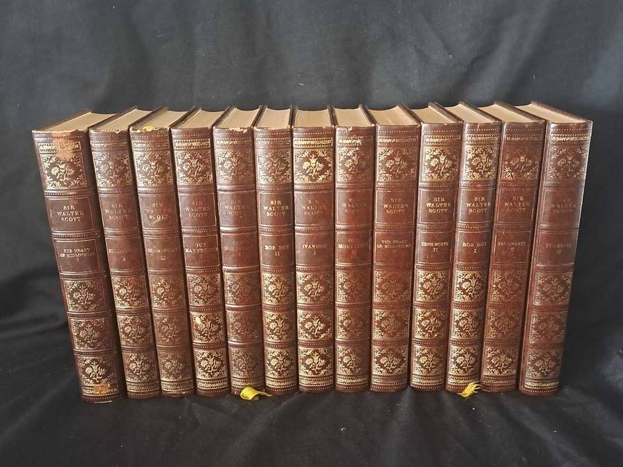 Sir Walter Scott x 12 volumes