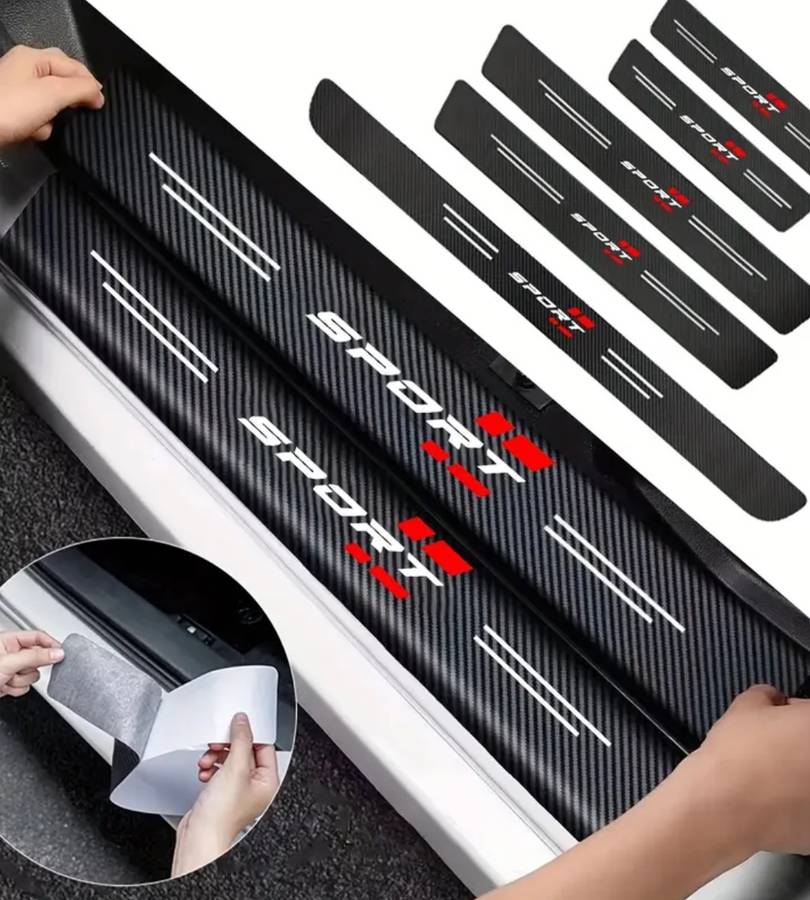 4-Pack Car Door Sill Protectors