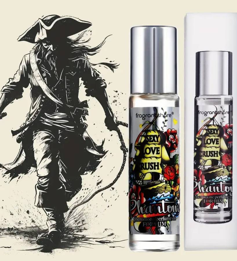 Fragrant Share Phantom Pheromone Perfume Oil for Men, 0.34fl.oz