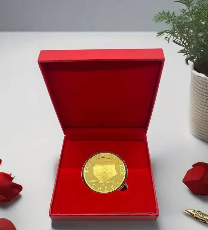 Replica Coin 1 Trump 2025 Commemorative Coin