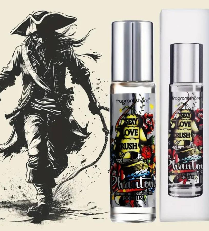 Fragrant Share Phantom Pheromone Perfume Oil for Men, 0.34fl.oz
