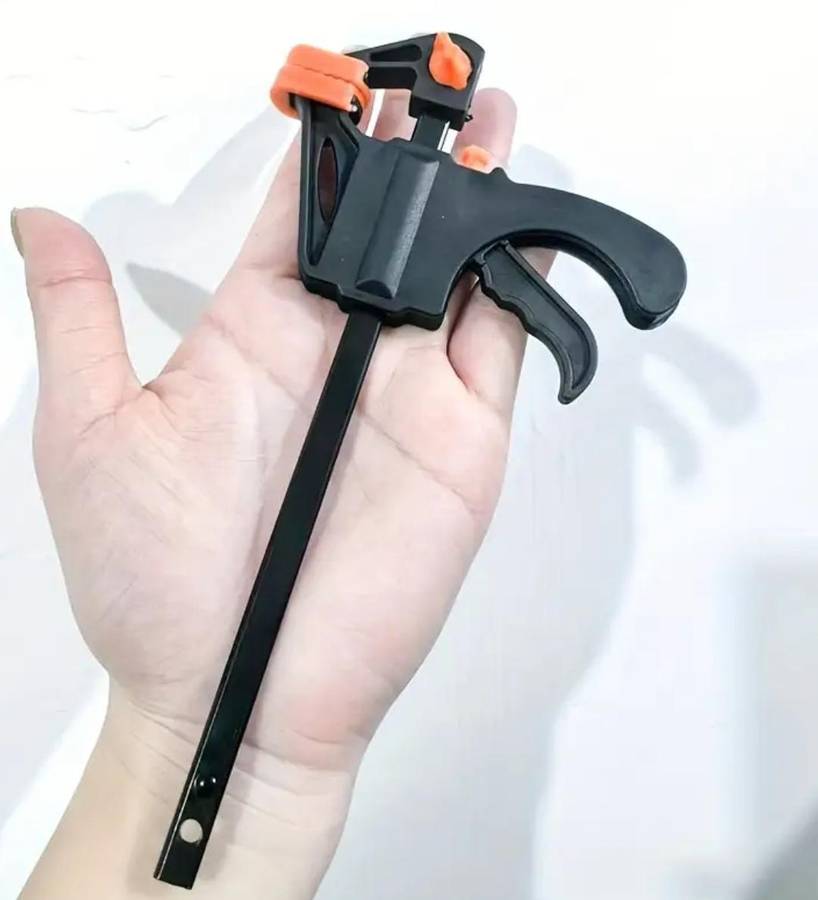 Set of 4 Quick-Release F-Type Jig Set, 4-Inch Adjustable Ratchet Bars for Woodworking