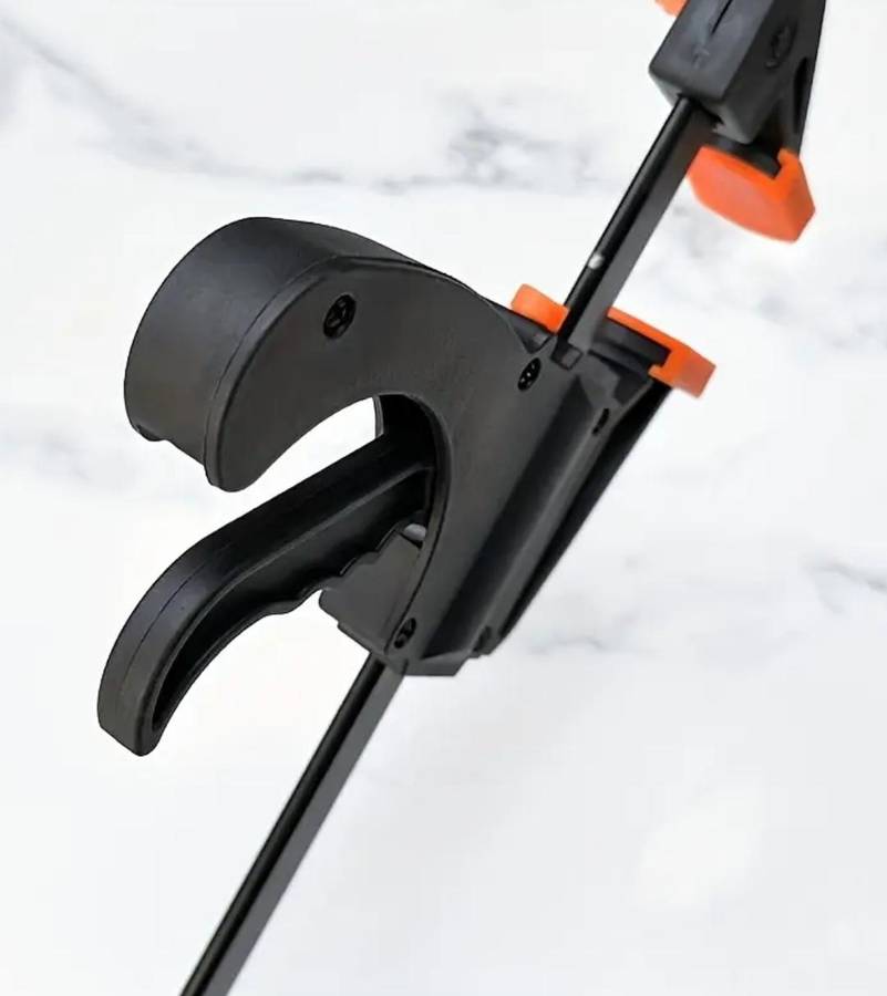 Set of 4 Quick-Release F-Type Jig Set, 4-Inch Adjustable Ratchet Bars for Woodworking