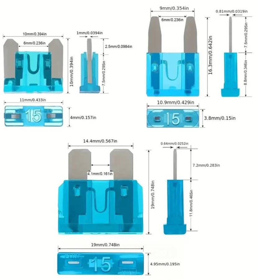 THIS WEEKEND ONLY!!!  180pcs Car Fuse Combo Kit in protective box