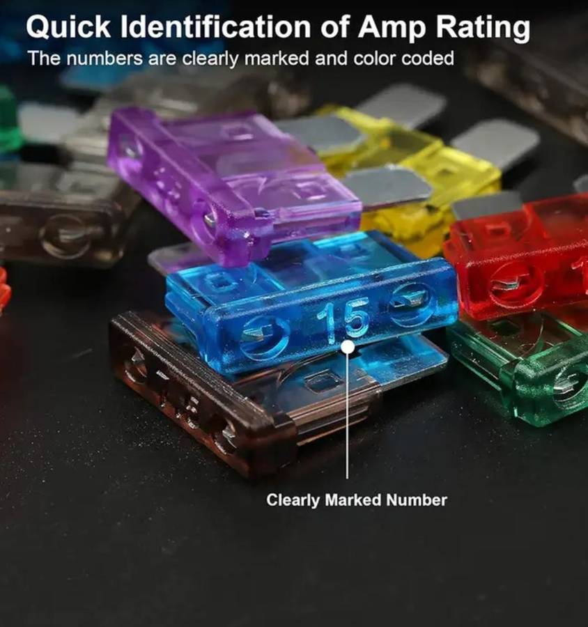 THIS WEEKEND ONLY!!!  180pcs Car Fuse Combo Kit in protective box