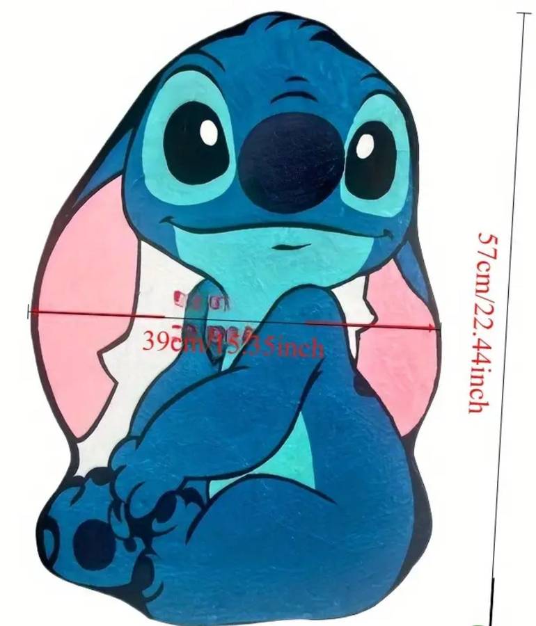 Disney Stitch Non-Slip Mat Unisex for Bedroom