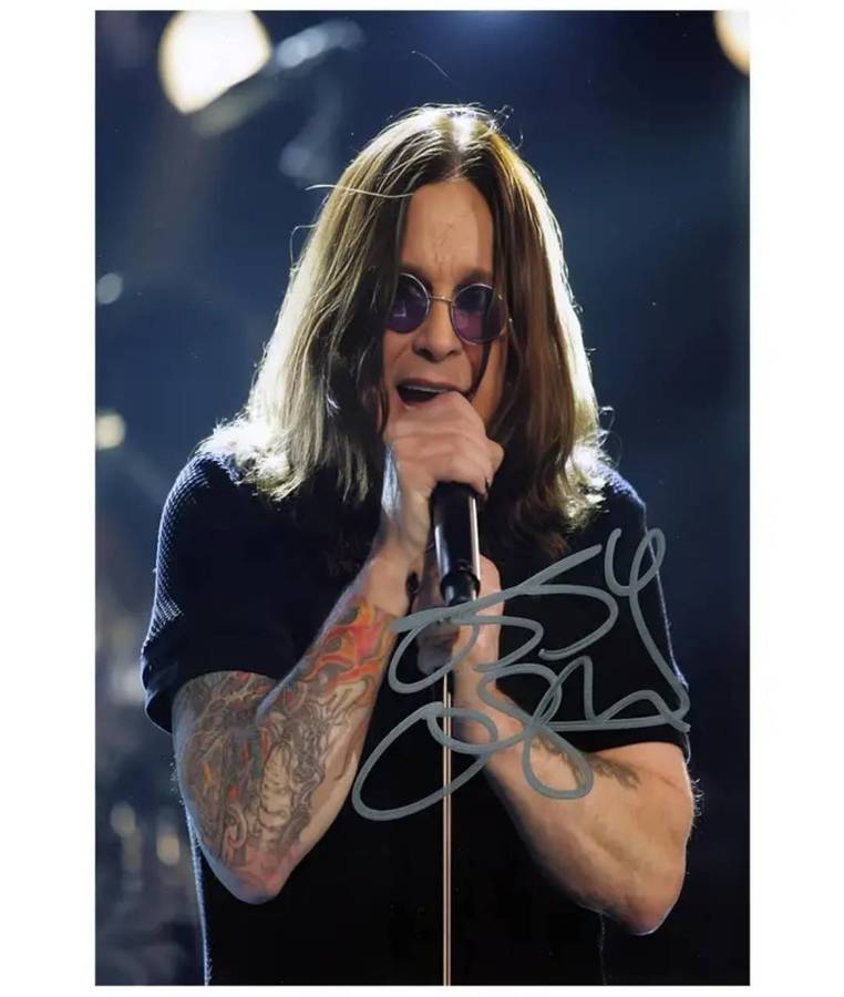 Ozzy Osbourne 1pc Frameless Canvas Wall Art
